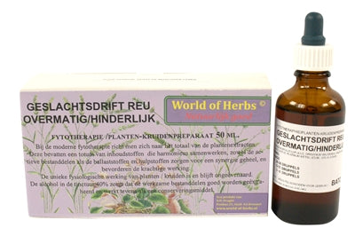 World Of Herbs Fytotherapie Overmatige Geslachtsdrift Reu Default Title