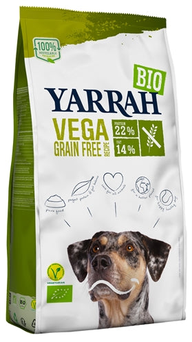 Yarrah Dog Biologische Brokken Vega Ultra Sensitive Graanvrij 10 KG (407739)