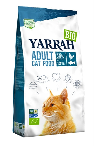 Yarrah Cat Biologische Brokken Vis (Msc) Zonder Toegevoegde Suikers Default Title