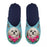 Merkloos Pantoffel Shih Tzu Lichtblauw / Donkerblauw