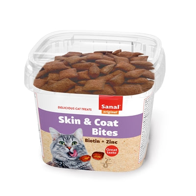 Sanal Cat Skin & Coat Bites Cup