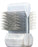 Activet Borstel Coat Grabber Zilver - Best4pets.nl