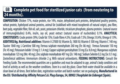 Advance Cat Junior Sterilised Chicken 1,5 KG - Best4pets.nl