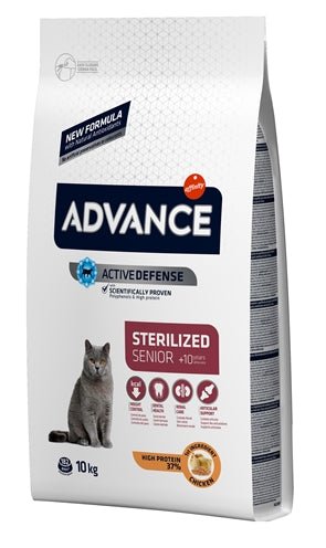 Advance Cat Sterilized Sensitive Senior 10+ - Best4pets.nl