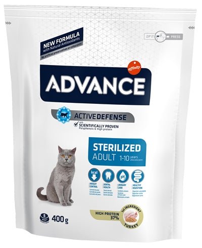 Advance Cat Sterilized Turkey - Best4pets.nl