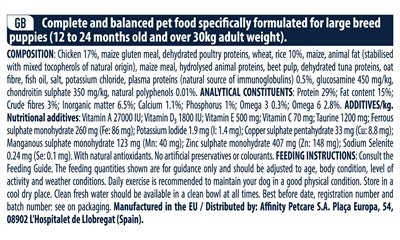 Advance Maxi Junior 14 KG - Best4pets.nl