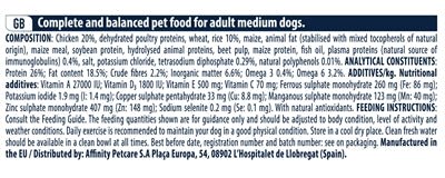 Advance Medium Adult 3 KG - Best4pets.nl