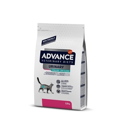 Advance Veterinary Diet Cat Urinary Sterilized Low Calory 2,5 KG - Best4pets.nl