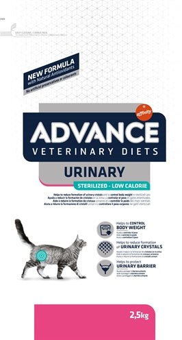 Advance Veterinary Diet Cat Urinary Sterilized Low Calory 2,5 KG - Best4pets.nl