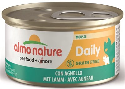 Almo Daily Menu Mousse Met Lam 85 GR (24 stuks) - Best4pets.nl