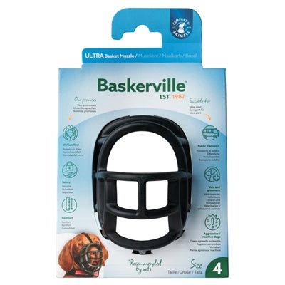 Baskerville Ultra Muzzle Muilkorf - Best4pets.nl