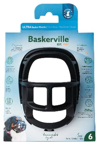 Baskerville Ultra Muzzle Muilkorf - Best4pets.nl