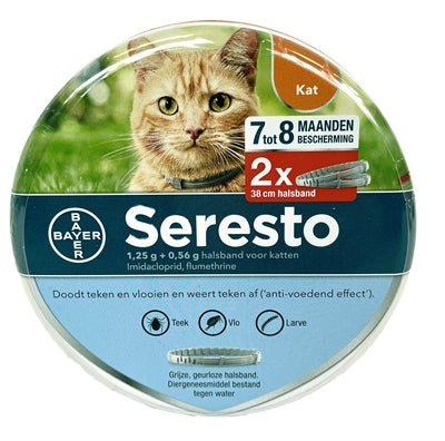 Bayer Seresto Teken- En Vlooienband Kat - Best4pets.nl