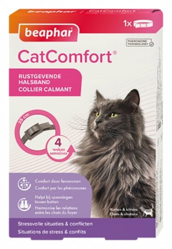 Beaphar Catcomfort Rustgevende Halsband 35 CM - Best4pets.nl