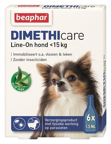 Beaphar Dimethicare Line-On Hond Tegen Vlooien En Teken - Best4pets.nl