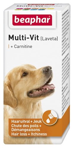 Beaphar Multi-Vit Laveta + Carnitine Hond - Best4pets.nl