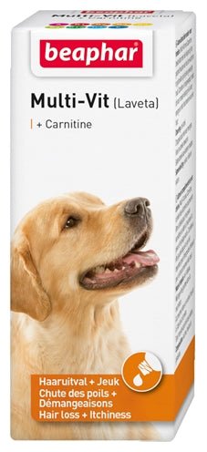 Beaphar Multi-Vit Laveta + Carnitine Hond - Best4pets.nl