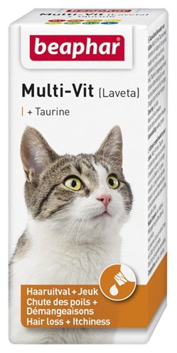 Beaphar Multi-Vit Laveta Kat Met Taurine - Best4pets.nl