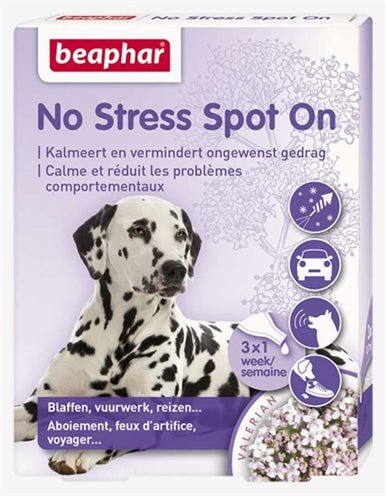 Beaphar No Stress Spot On Hond 3 Pip 3 PIP - Best4pets.nl