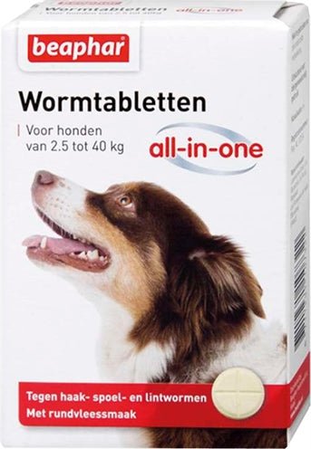 Beaphar Wormtablet All-In-One Hond - Best4pets.nl