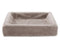 Bia Bed Fleece Hoes Hondenmand Taupe - Best4pets.nl