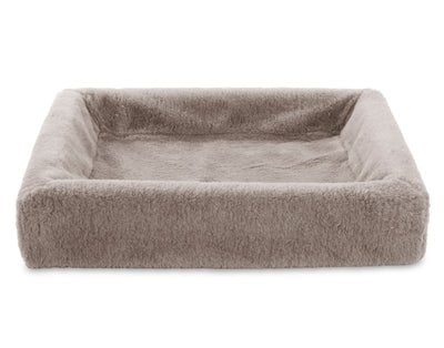 Bia Bed Fleece Hoes Hondenmand Taupe - Best4pets.nl
