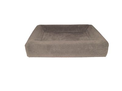 Bia Bed Fleece Overtrek Hondenmand Taupe - Best4pets.nl