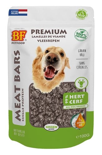 Biofood Meat Bars Hert 100 GR - Best4pets.nl