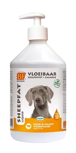 Biofood Vloeibaar Schapenvet Met Zalmolie - Best4pets.nl