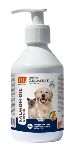 Biofood Zalmolie - Best4pets.nl