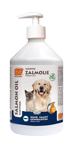 Biofood Zalmolie - Best4pets.nl