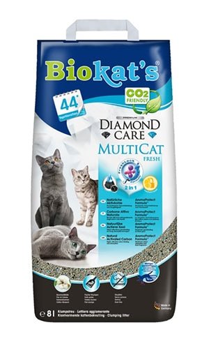 Biokat's Diamond Care Multicat 8 LTR - Best4pets.nl