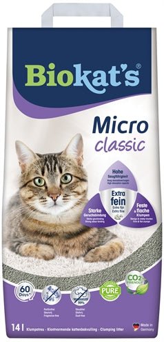 Biokat's Kattenbakvulling Micro Classic 14 LTR - Best4pets.nl