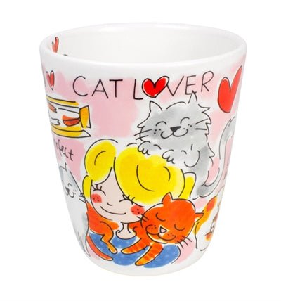 Blond Amsterdam Mok Cat Lover 0,35L 9X9X11CM - Best4pets.nl