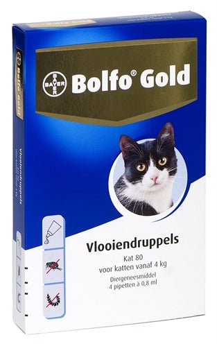 Bolfo Gold Kat Vlooiendruppels - Best4pets.nl