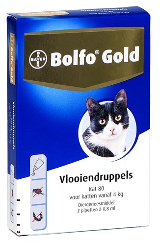 Bolfo Gold Kat Vlooiendruppels - Best4pets.nl