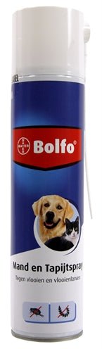 Bolfo Mand- En Tapijtspray 400 ML - Best4pets.nl