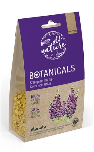 Bunny Nature Botanicals Protein Zoete Lupine Vlokken 140 GR - Best4pets.nl