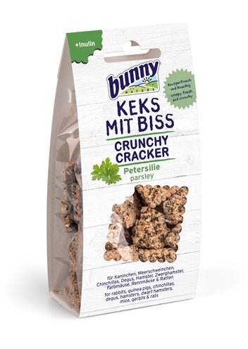 Bunny Nature Crunchy Cracker Peterselie 50 GR - Best4pets.nl