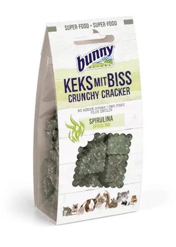 Bunny Nature Crunchy Cracker Spirulina 50 GR - Best4pets.nl