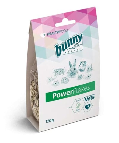 Bunny Nature Healthfood Powerflakes 120 GR - Best4pets.nl