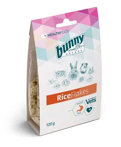 Bunny Nature Healthfood Riceflakes 120 GR - Best4pets.nl