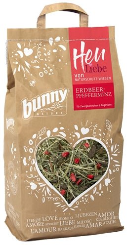 Bunny Nature My Favorite Hooi Met Aardbei En Pepermunt 100 GR - Best4pets.nl