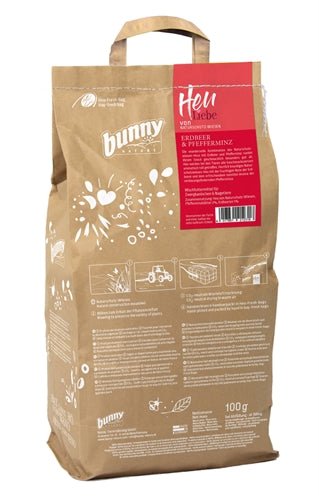 Bunny Nature My Favorite Hooi Met Aardbei En Pepermunt 100 GR - Best4pets.nl