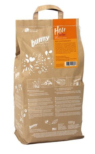 Bunny Nature My Favorite Hooi Met Biologische Duindoorn 100 GR - Best4pets.nl