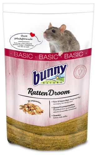 Bunny Nature Rattendroom Basic 500 GR - Best4pets.nl