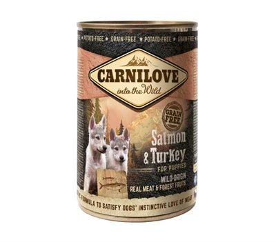 Carnilove Dog Blik Zalm / Kalkoen Voor Puppies - Best4pets.nl