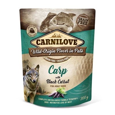 Carnilove Dog Pouch Karper / Zwarte Wortel - Best4pets.nl