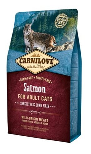 Carnilove Salmon Sensitive / Long Hair - Best4pets.nl