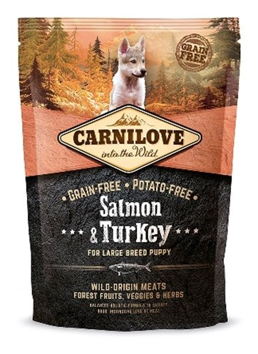 Carnilove Salmon / Turkey Puppies Large Breed - Best4pets.nl